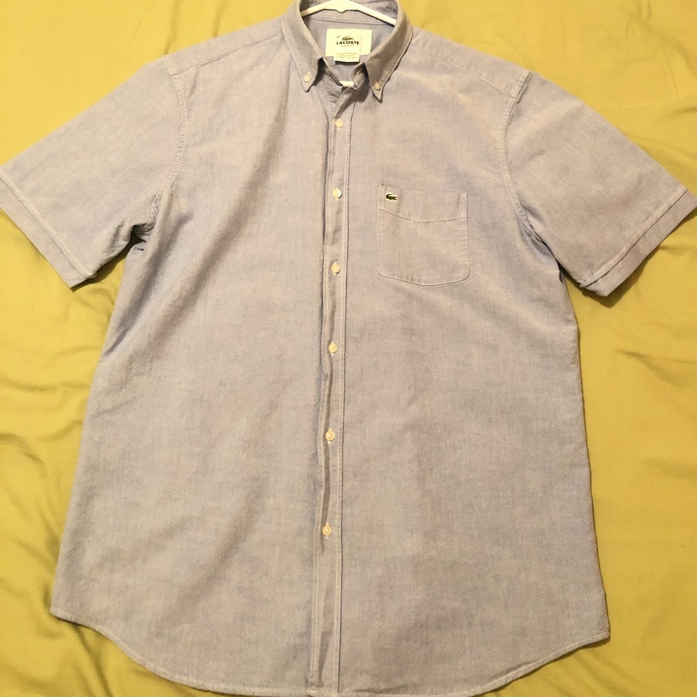 Lacoste Button Down Shirt 100% Authentic